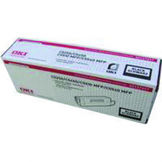 Oki C5250 Black Original Toner Cartridge - High Capacity (42127457) 